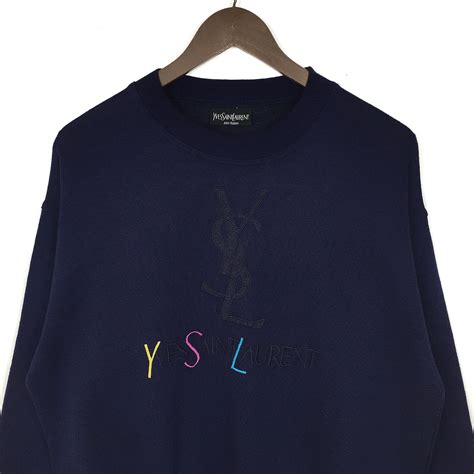 ysl rainbow sweater|YSL sweatshirts for men.